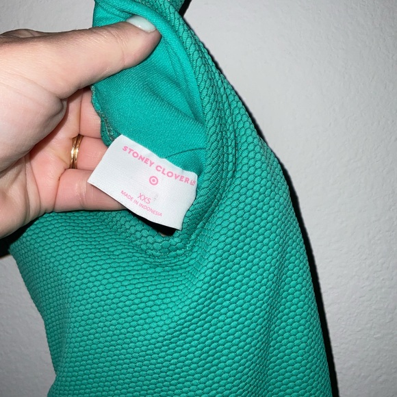 Stoney Clover Lane x Target Women's V-Neck Textured One Piece Swimsuit - Picture 5 of 9